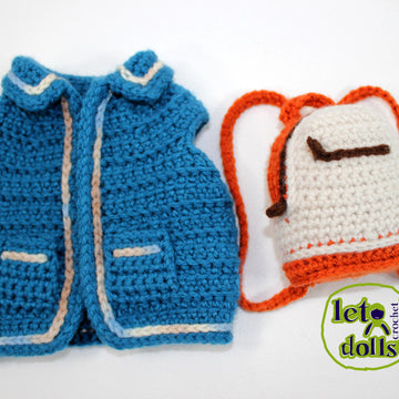 Crochet Doll Pattern, Amigurumi doll pattern, Large doll, 21"/53cm, Jamal