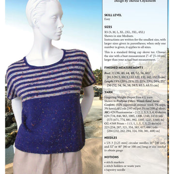 Wistful Stripes Tee