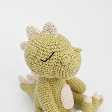 Crochet dinosaur amigurumi pattern toy