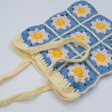 Daisy Granny Square Bag