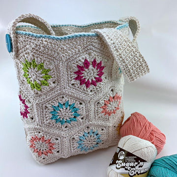 Summer Retro Tote Bag