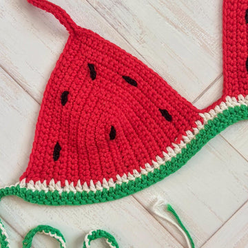 Crochet Watermelon Bikini
