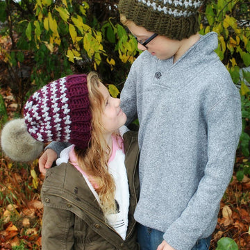 Chunky Patterned Family Toques