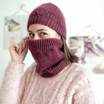 Malva (Hat & Cowl)
