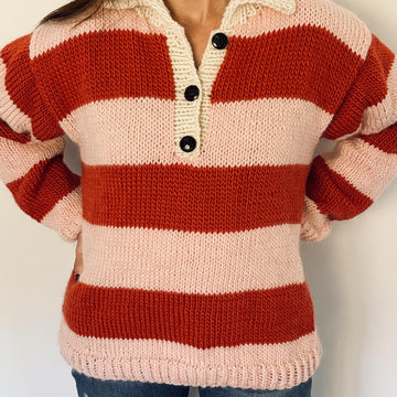 The Rugby Polo Sweater