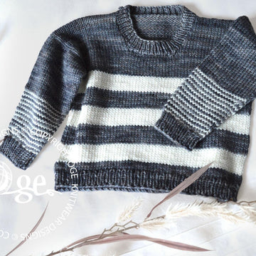 Ledger Stripe Sweater - P285