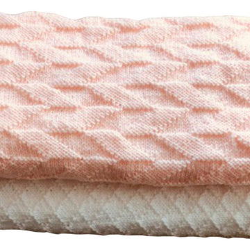 Easy Baby Blankets - Criss Cross & Parrallel Lines