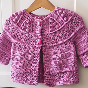 Grape Cardigan