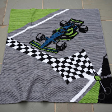 Formula 1 Tapestry Crochet Blanket Pattern