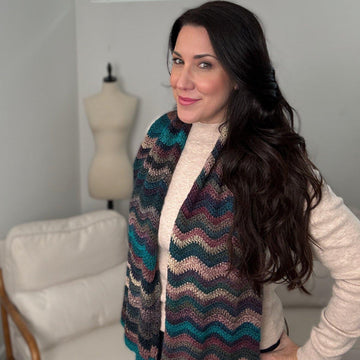 Stellar Chevron Scarf