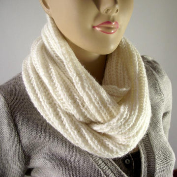 I Love Snow Hood Scarf