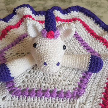 Maria The Unicorn Baby Lovey Security Blanket