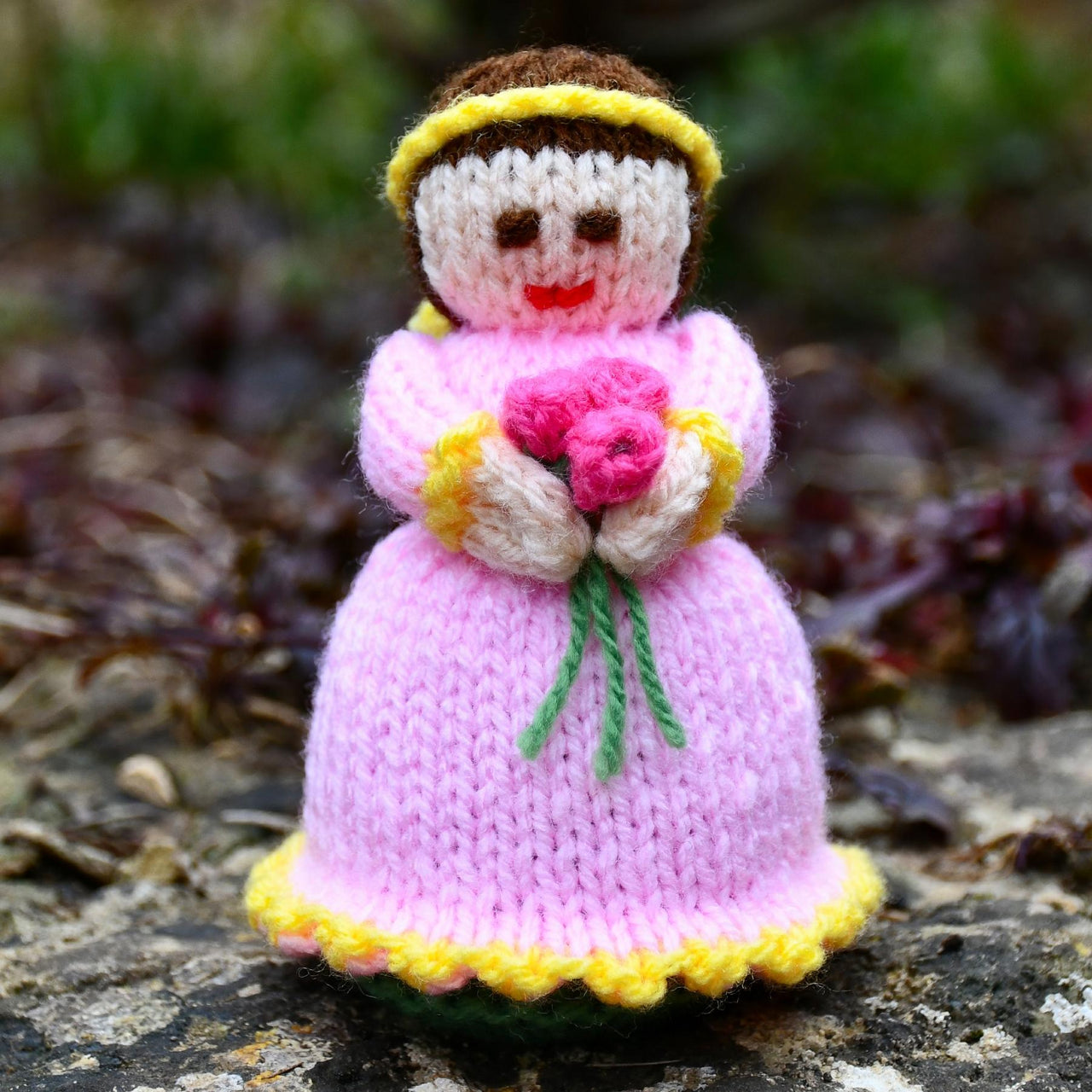 Celebration Flower Doll Knitting Pattern - Toy Knitting Pattern