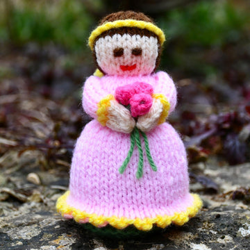 Celebration Flower Doll Knitting Pattern - Toy Knitting Pattern