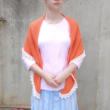 Creamsicle Shawl
