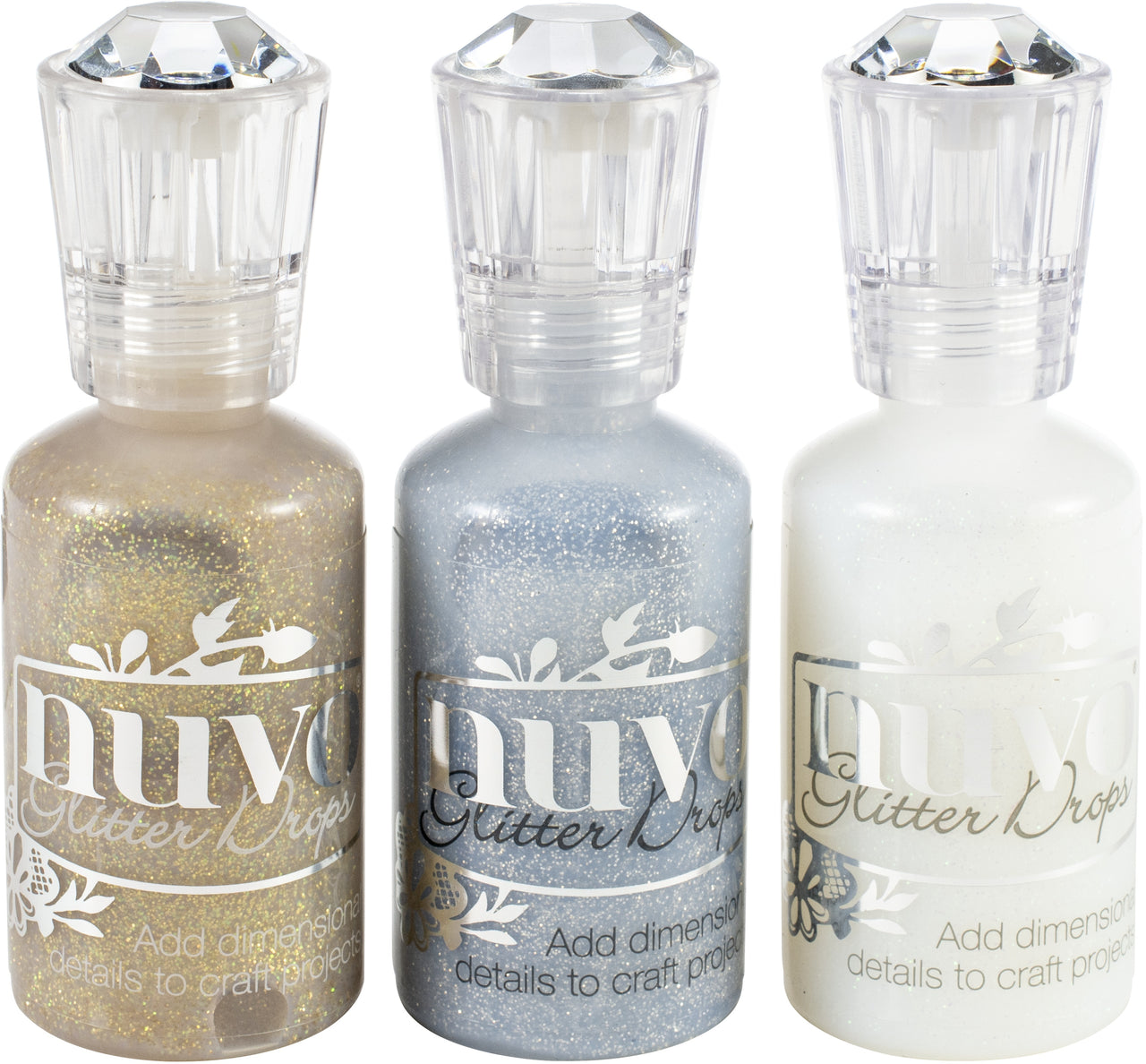 Tonic Studios Nuvo Glitter Drops 3/Pkg - Star Struck