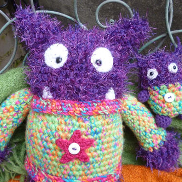 Fuzz Monster and Baby Fuzzling