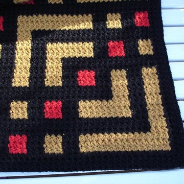A-Maze-ing Afghan