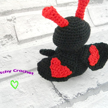 Love Bug Blip Crochet Pattern