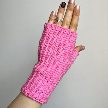 Two-Faced Fingerless Gloves
