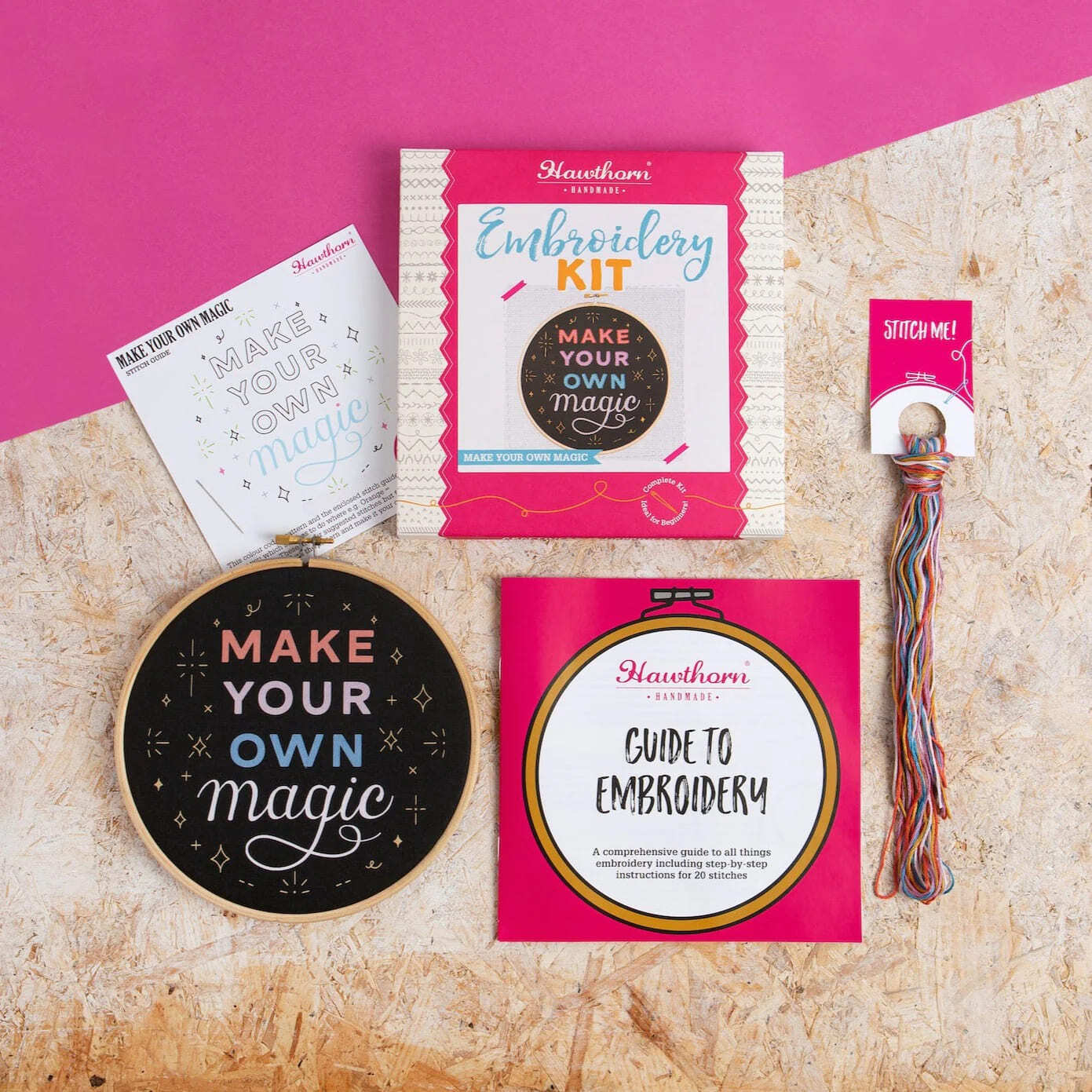 Hawthorn Handmade You Are Super Duper Embroidery Kit