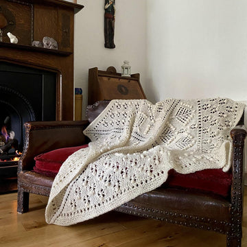 Snowdrift Lap Blanket