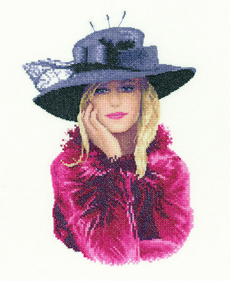Heritage Susannah, 28 count Evenweave Cross Stitch Kit - 18cm x 26.5cm