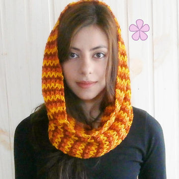 Mini chevron / zig zag scarf _ C17