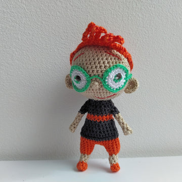 Boy with red hair