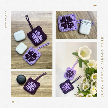 Lucky Mosaic Airpod Case