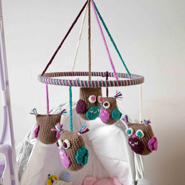 Baby Owl Mobile