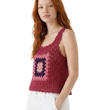 Picot Crochet Vest Top