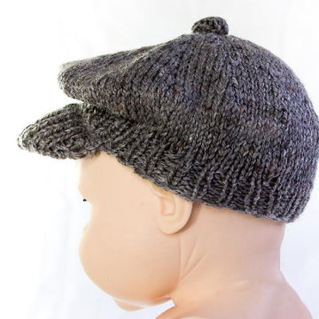 Knit Newsboy Cap