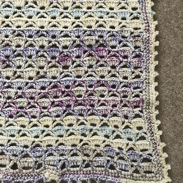 Raspberry Ripple Blanket