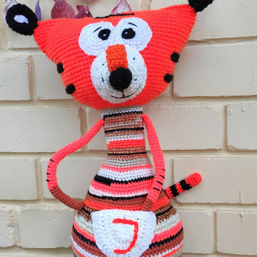 Scrap yarn Tiger
