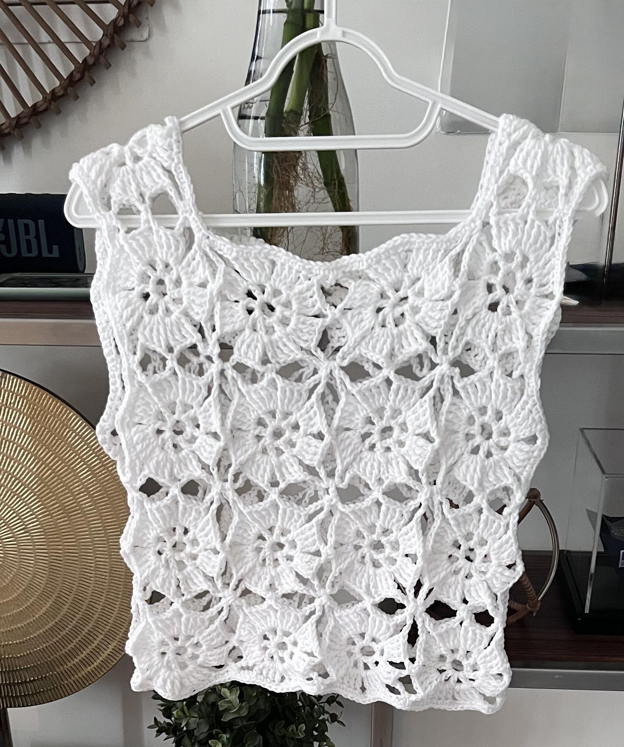 Summer crochet vest