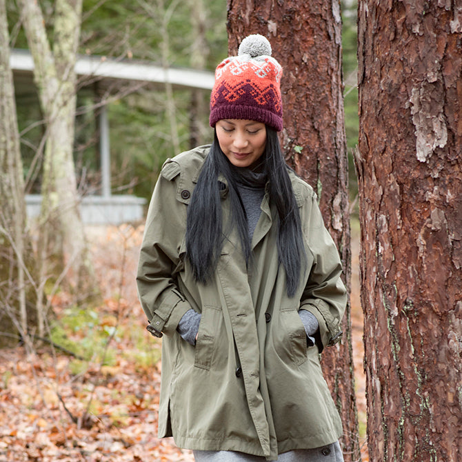 Clover Club Hat in Berroco Ultra Wool - Portfolio4 - Downloadable PDF