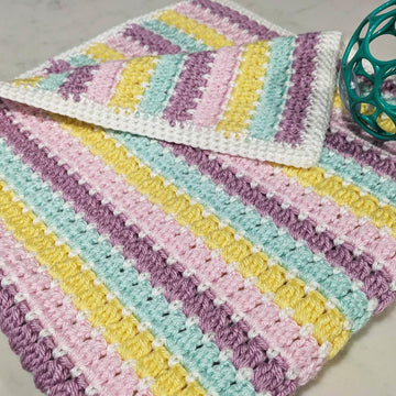 Easy Clusters Baby Blanket