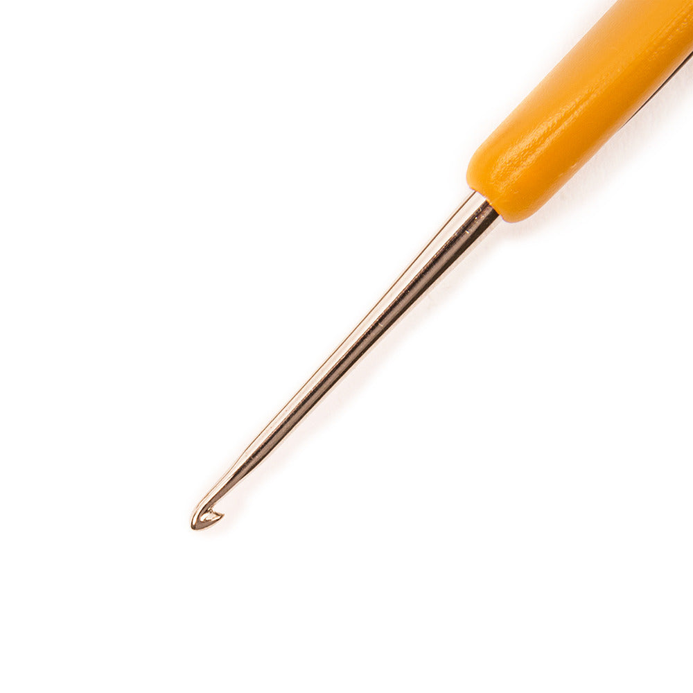 Clover Soft Touch Steel Crochet Hook (13cm)