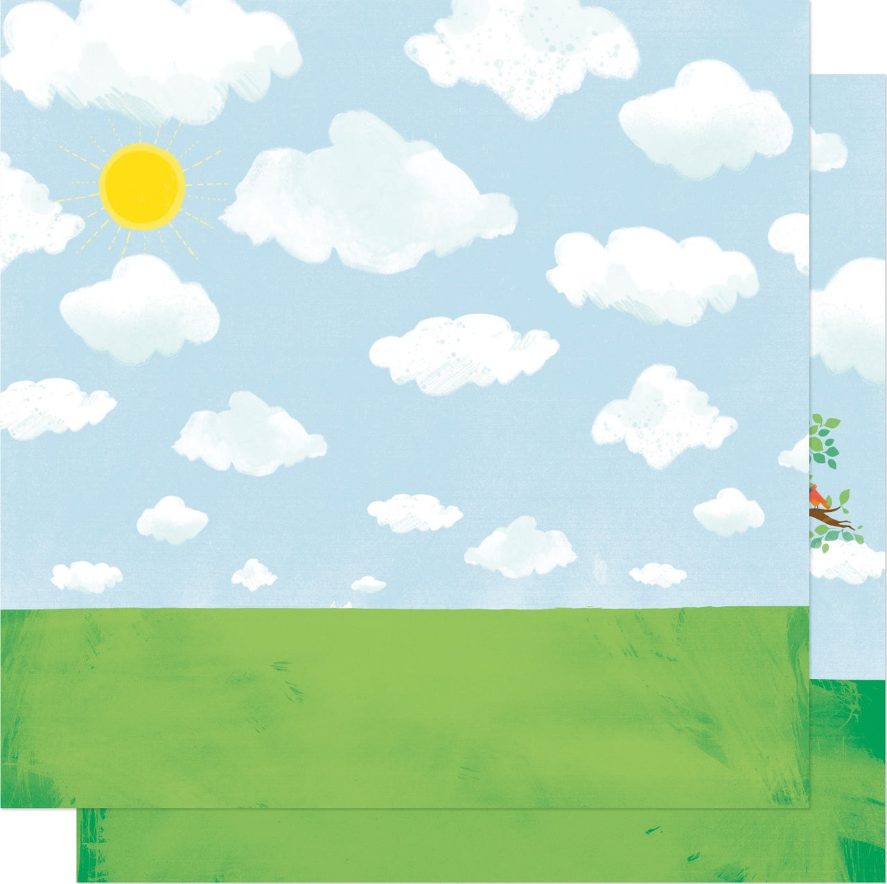 American Crafts Shimelle Never Grow Up Double-Sided Cardstock 12"X12" 25/Pkg - Treehouse Dreams
