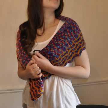 Ripple shawl