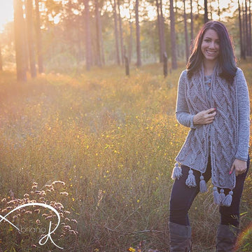 Infinity Chic Sheep Cable Scarf