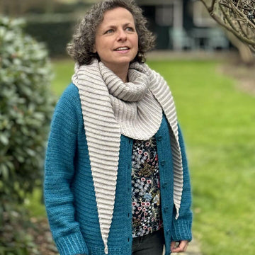 Ribbed Shawl