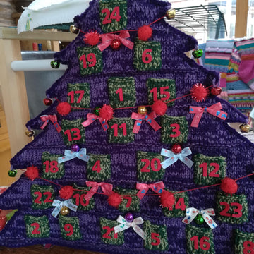 Christmas Tree Advent Calendar
