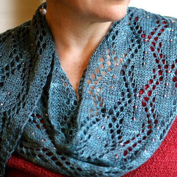 Gothic Leaf Scarf
