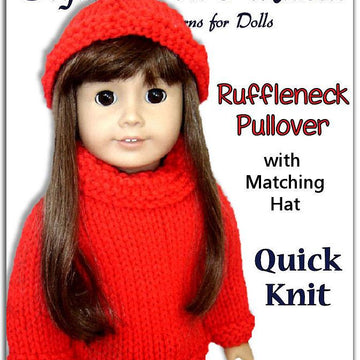 5 pdf knitting patterns. Fits 18 inch and American Girl Doll 01