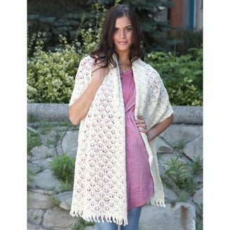 Crochet Shawl in Patons Kroy Socks