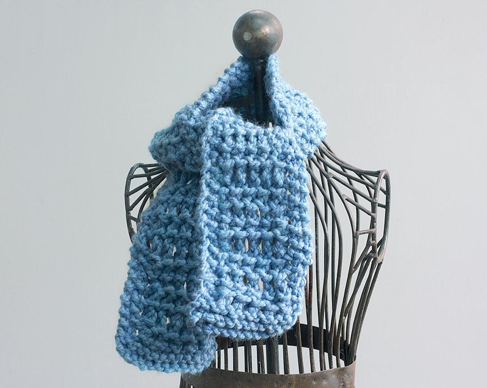 One Skein Chunky Scarf