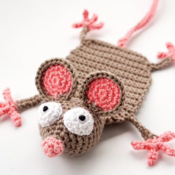 Mouse Bookmark Crochet Pattern