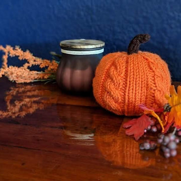 Cabled Pumpkins